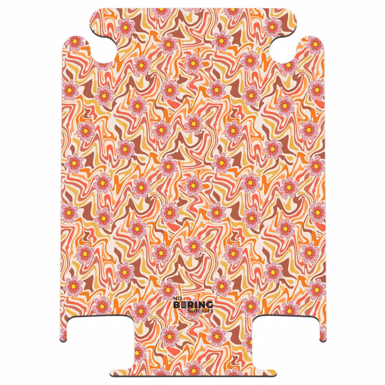 CaseSwap™ - Retro Disco 70er Jahre Blumenmuster bunt — 1