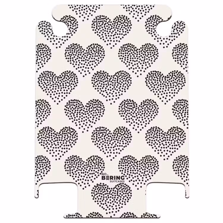 CaseSwap - Valentine dots Herzmuster schwarz — 1