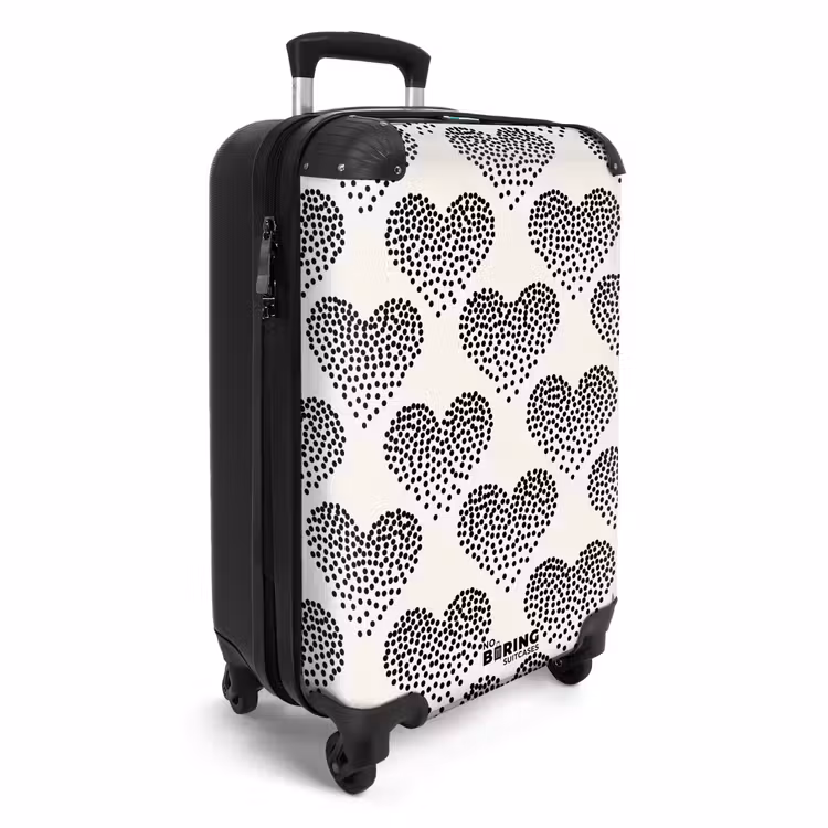 CaseSwap - Valentine dots Herzmuster schwarz — 7