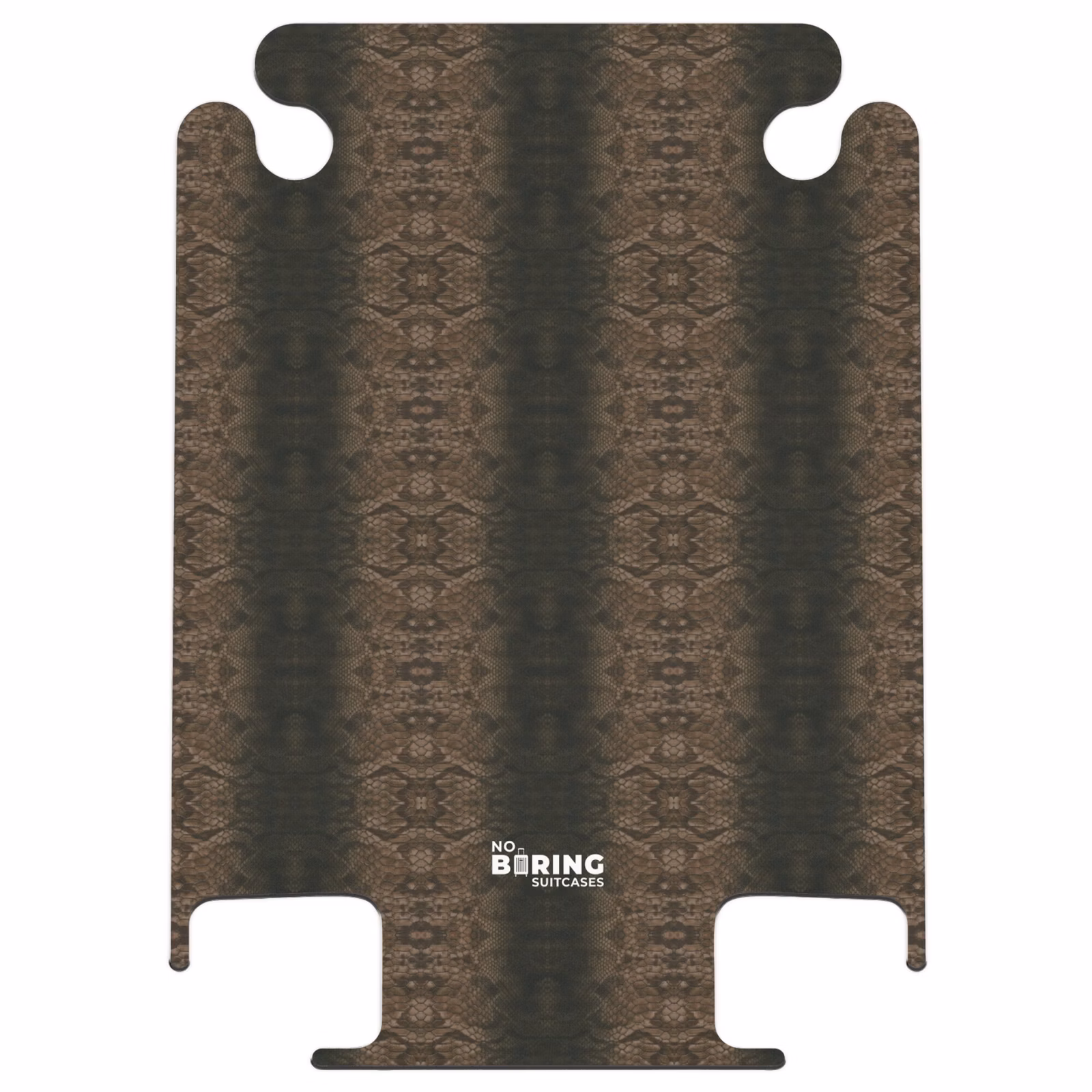 CaseSwap™ - Braune Schlangenhaut mit symmetrischen Schuppen — 1