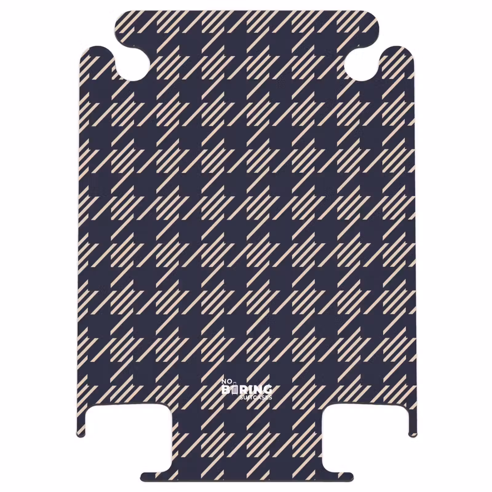CaseSwap™ - Dunkles Scheckenmuster mit Diagonalstreifenfüllung — 1