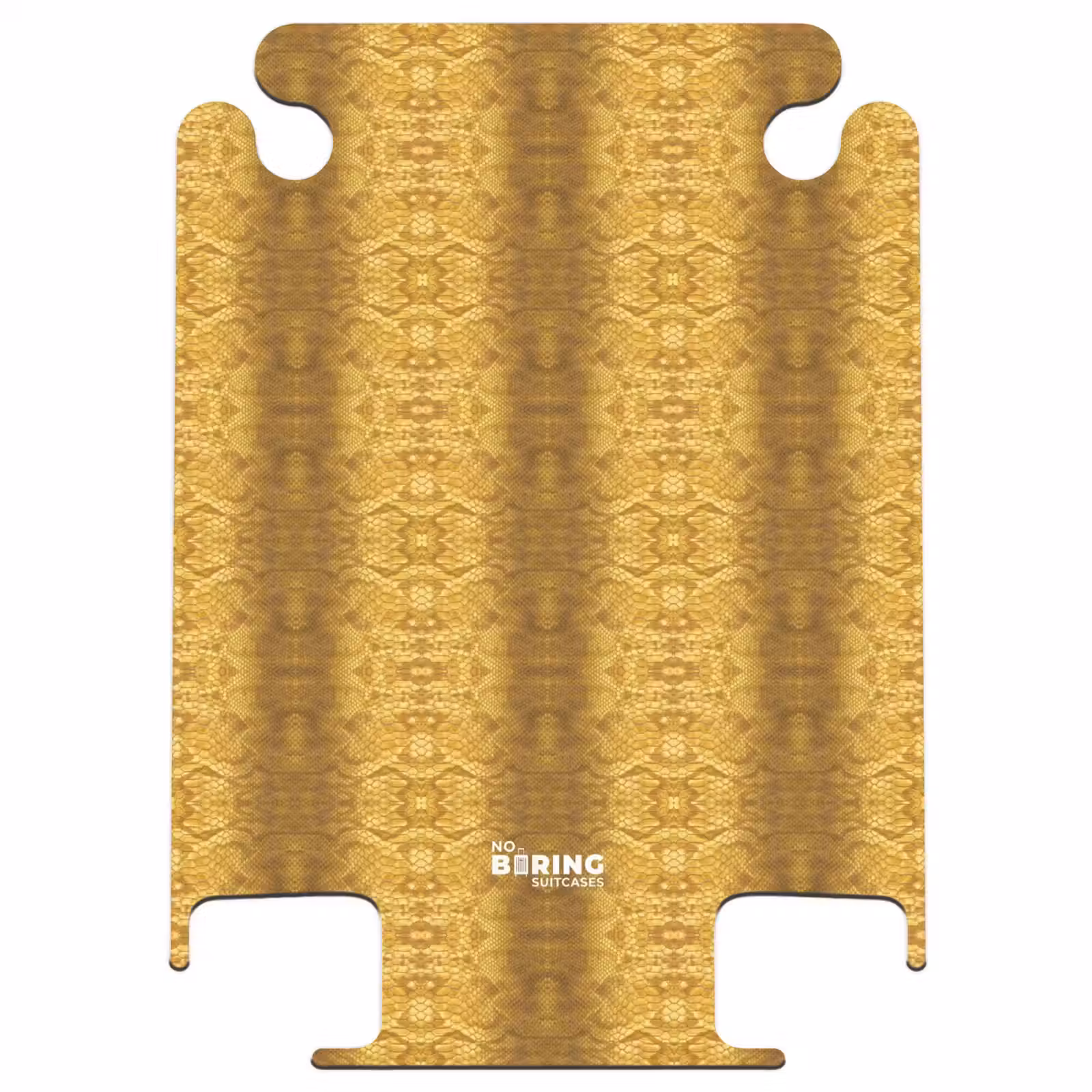 CaseSwap™ - Gelbe Schlangenhaut mit symmetrischer Schuppenstruktur — 1