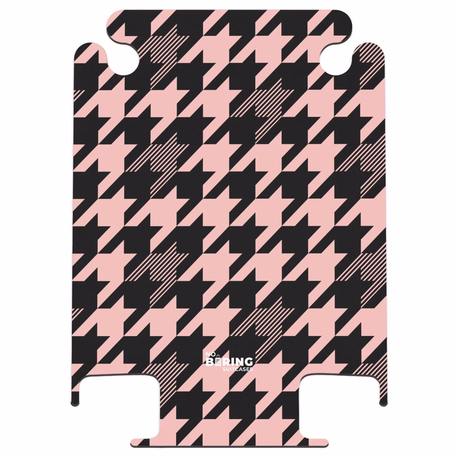 CaseSwap™ - Großes Elster-Muster in Rosa und Schwarz — 1
