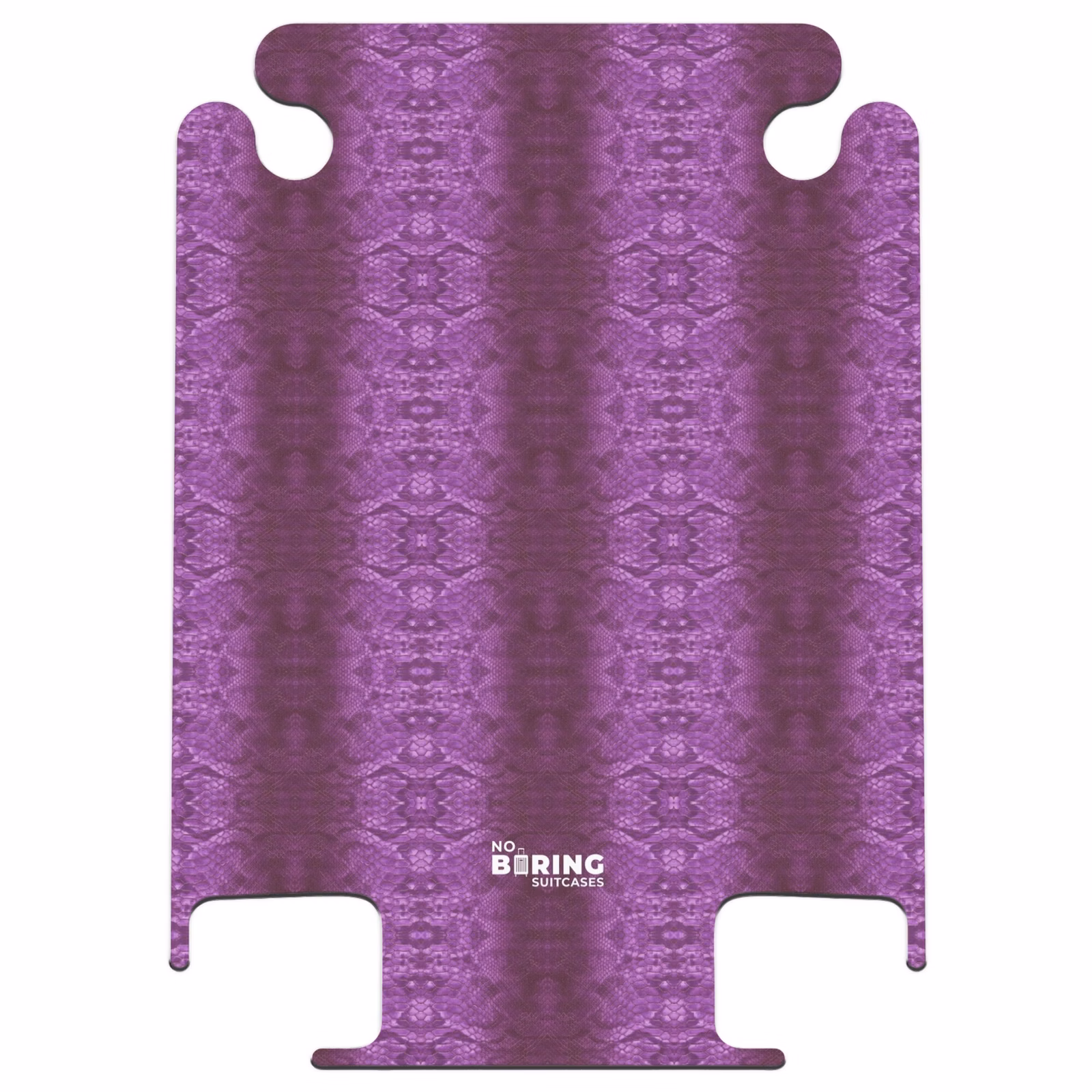 CaseSwap™ - Tiefviolette Schlangenhaut mit symmetrischen Schuppen — 1