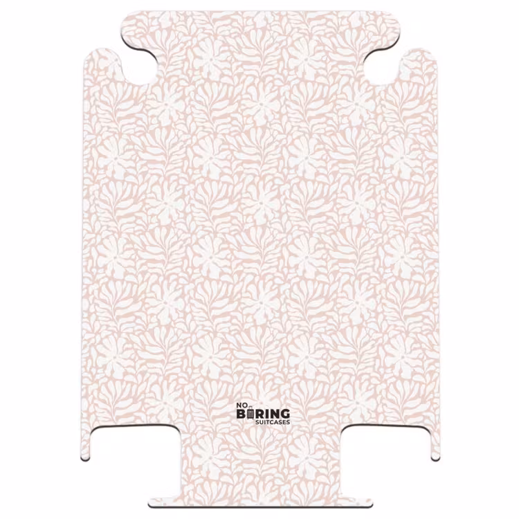 CaseSwap™ - Blumen und Blätter auf beigem Hintergrund — 1