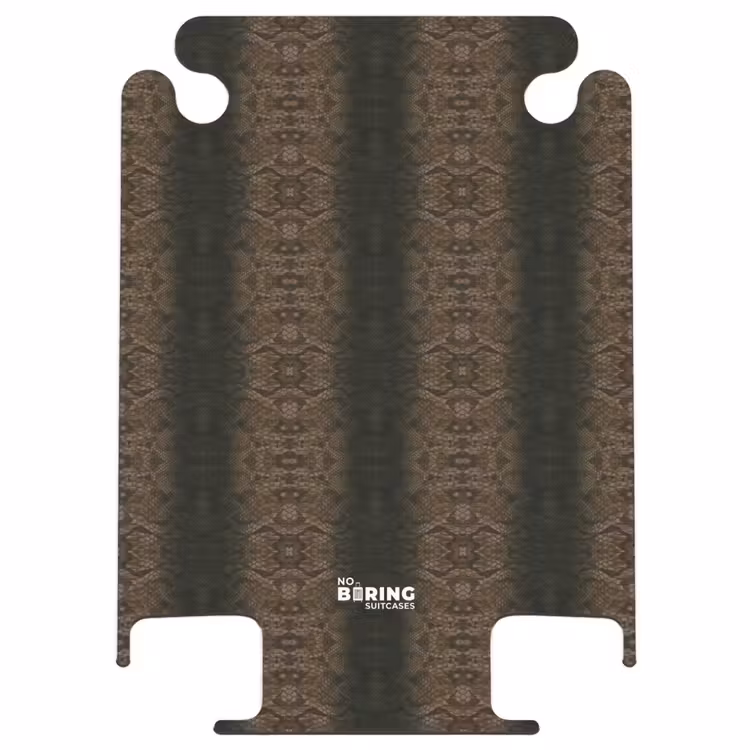 CaseSwap™ - Braune Schlangenhaut mit symmetrischen Schuppen — 1
