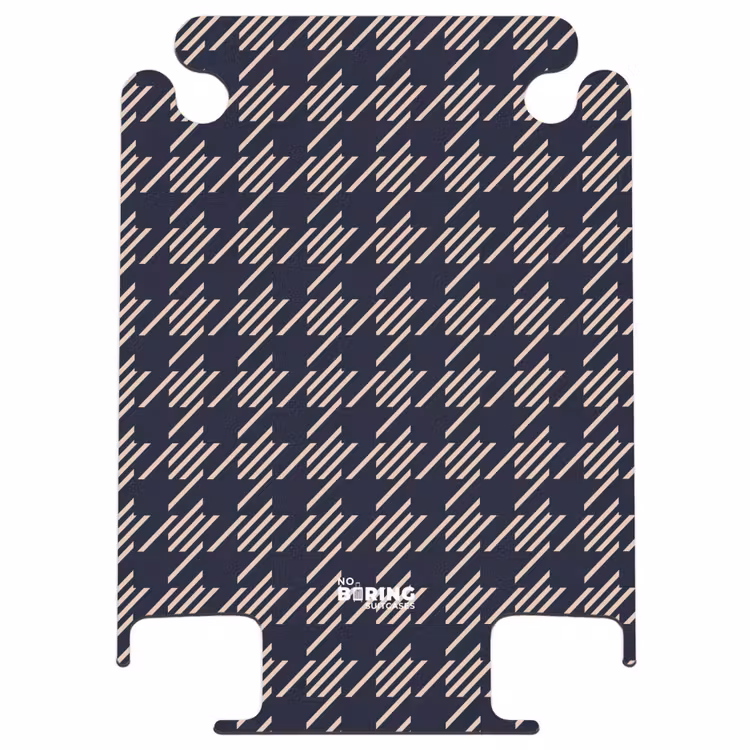 CaseSwap™ - Dunkles Scheckenmuster mit Diagonalstreifenfüllung — 1
