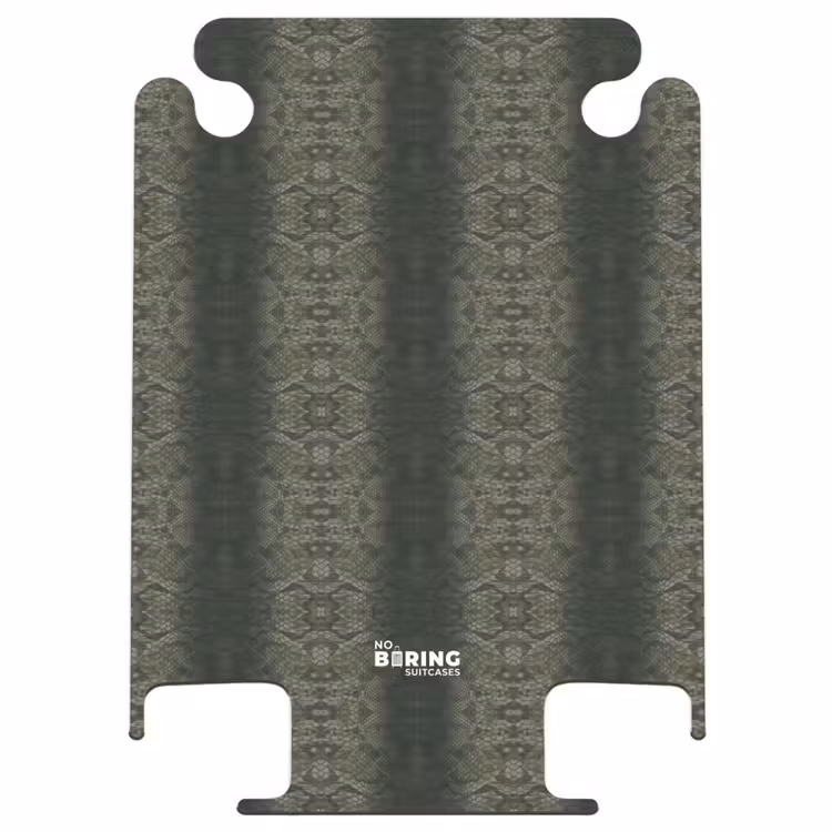 CaseSwap™ - Graugrüne Schlangenhaut mit symmetrischer Schuppenstruktur — 1