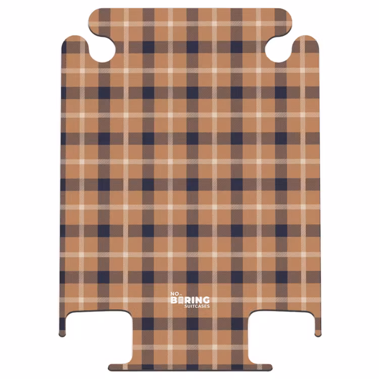 CaseSwap - Klassisches Schachbrettmuster in Camel und Schwarz — 1