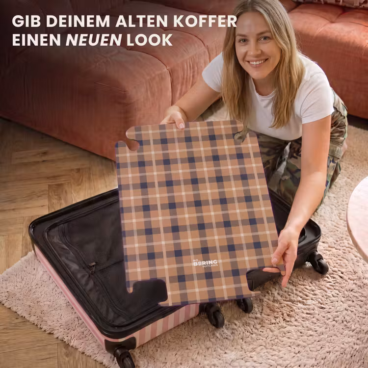 CaseSwap - Klassisches Schachbrettmuster in Camel und Schwarz — 3