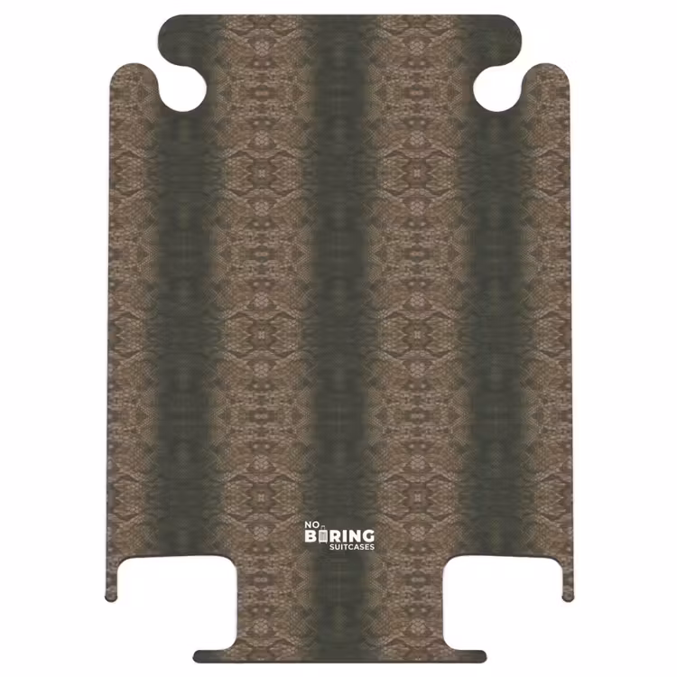 CaseSwap™ - Kupferbraune Schlangenhaut mit symmetrischer Schuppenstruktur — 1