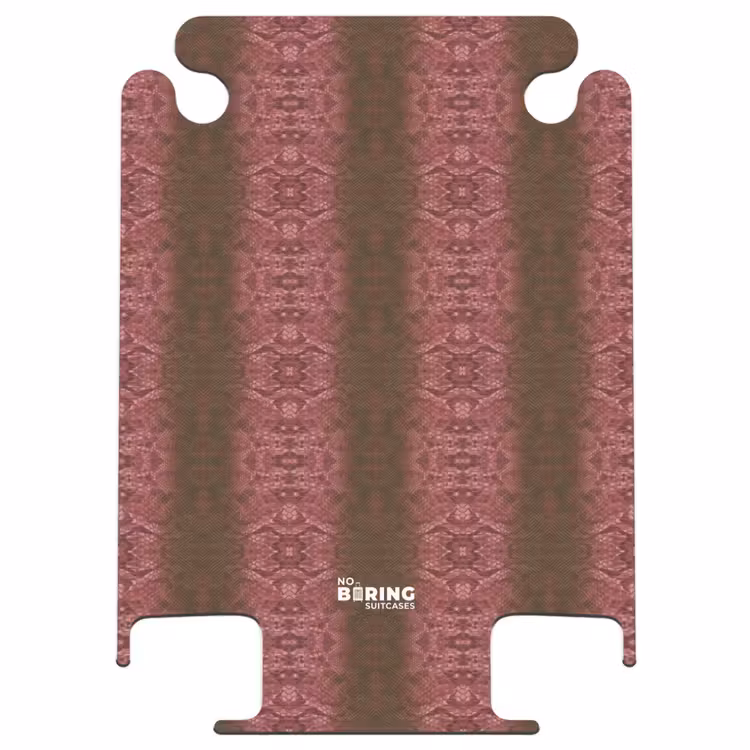 CaseSwap™ - Rotbraune Schlangenhaut mit symmetrischen Schuppen — 1