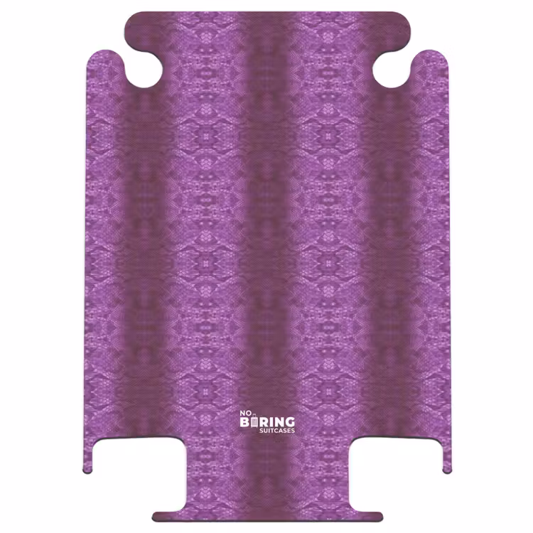CaseSwap™ - Tiefviolette Schlangenhaut mit symmetrischen Schuppen — 1