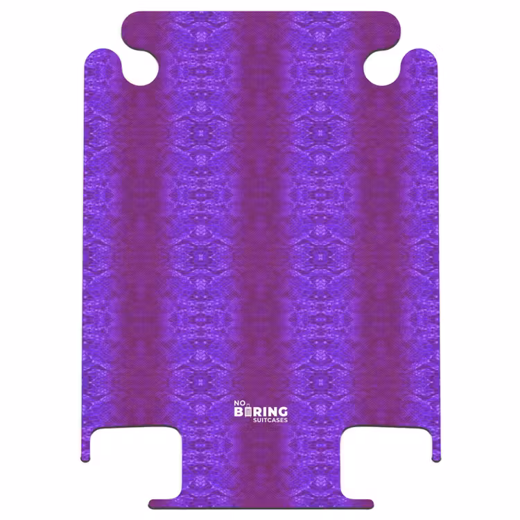 CaseSwap™ - Violette Schlangenhaut mit symmetrischen Schuppen — 1