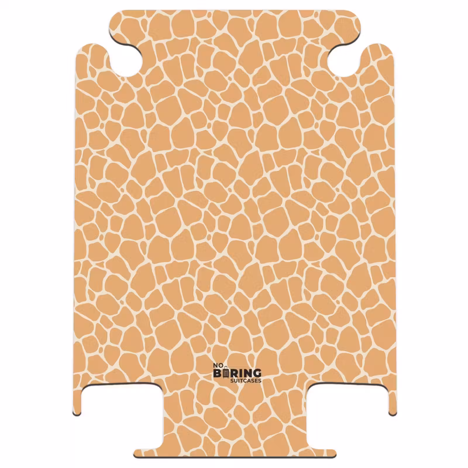 CaseSwap™ - Giraffenmuster in Orange mit Beige — 1
