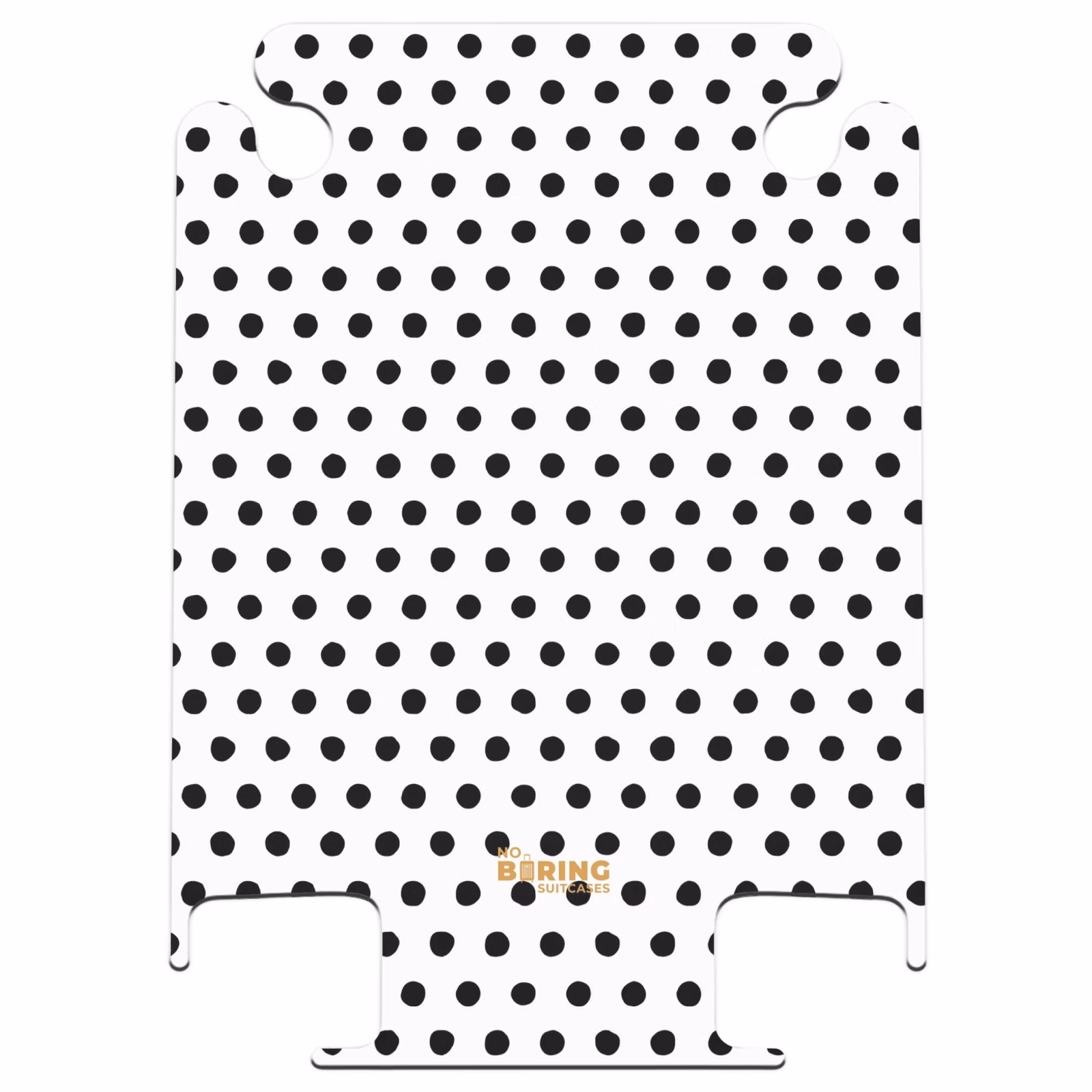 CaseSwap™ - Symmetrisch angeordnete schwarze Punkte auf weißem Hintergrund — 1