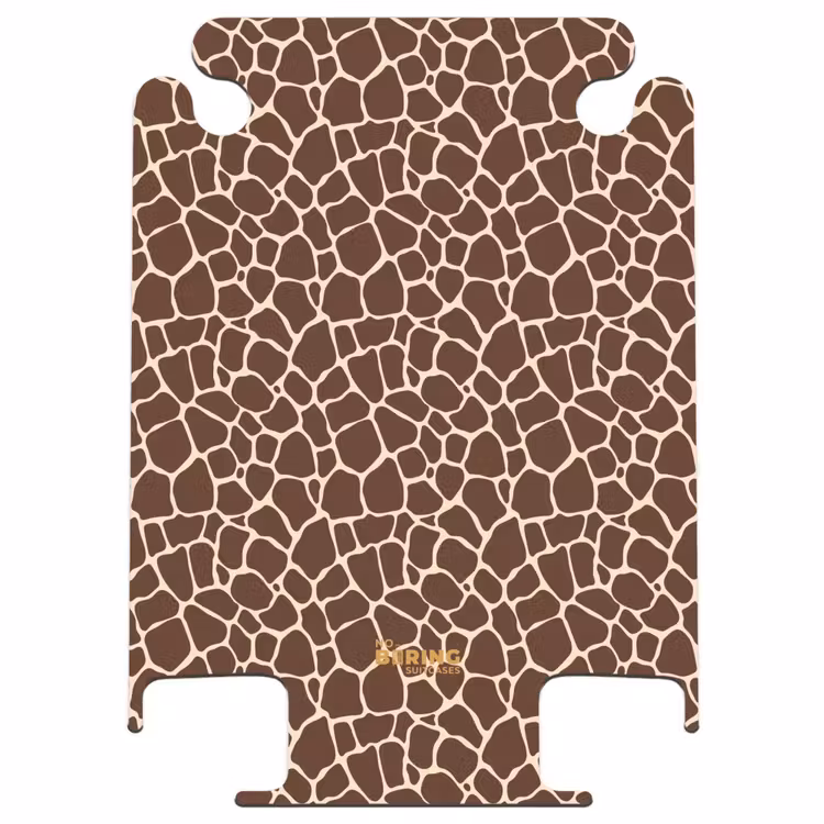 CaseSwap™ - Dunkelbraunes Giraffenmuster mit beigen Adern — 1
