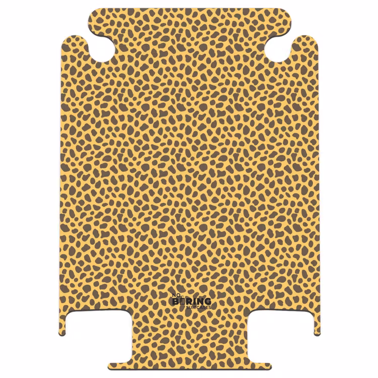 CaseSwap - Gelber Hintergrund mit dichtem Leopardenmuster — 1