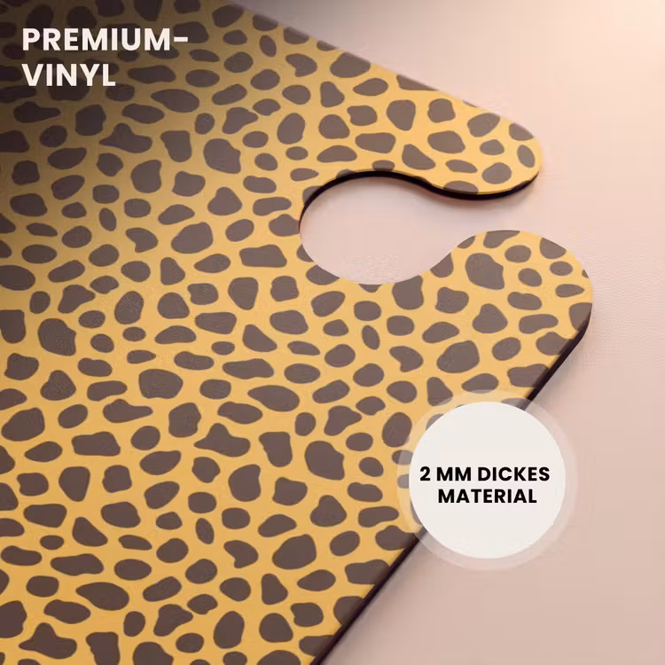 CaseSwap - Gelber Hintergrund mit dichtem Leopardenmuster — 6