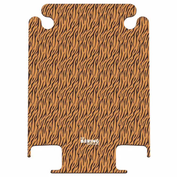 CaseSwap™ - Orangefarbene Tigerstreifen mit fließendem Muster — 1
