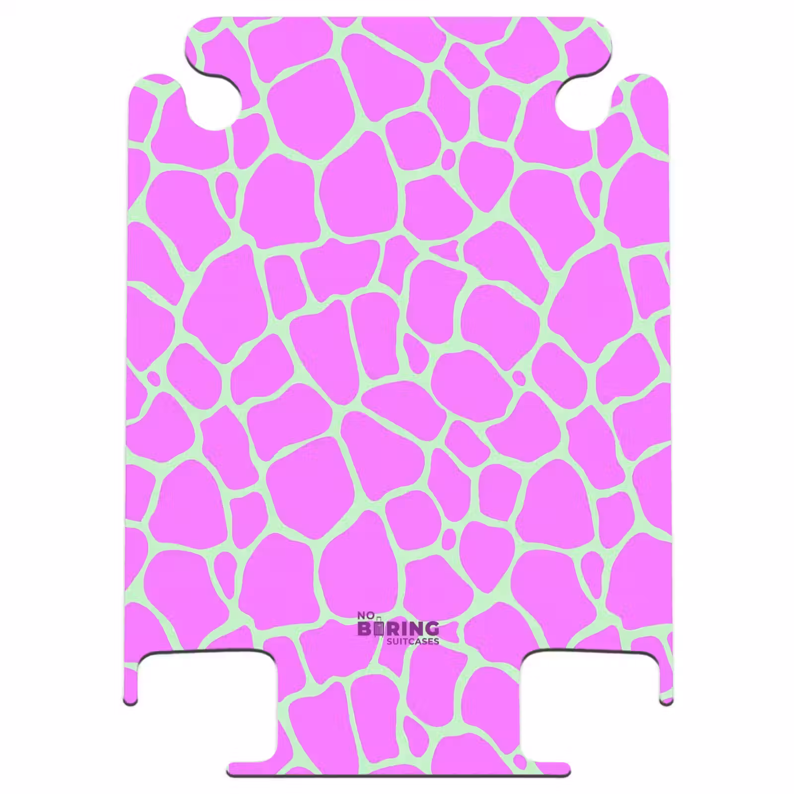 CaseSwap™ - Giraffendruck in Hellgrün und Lila — 1