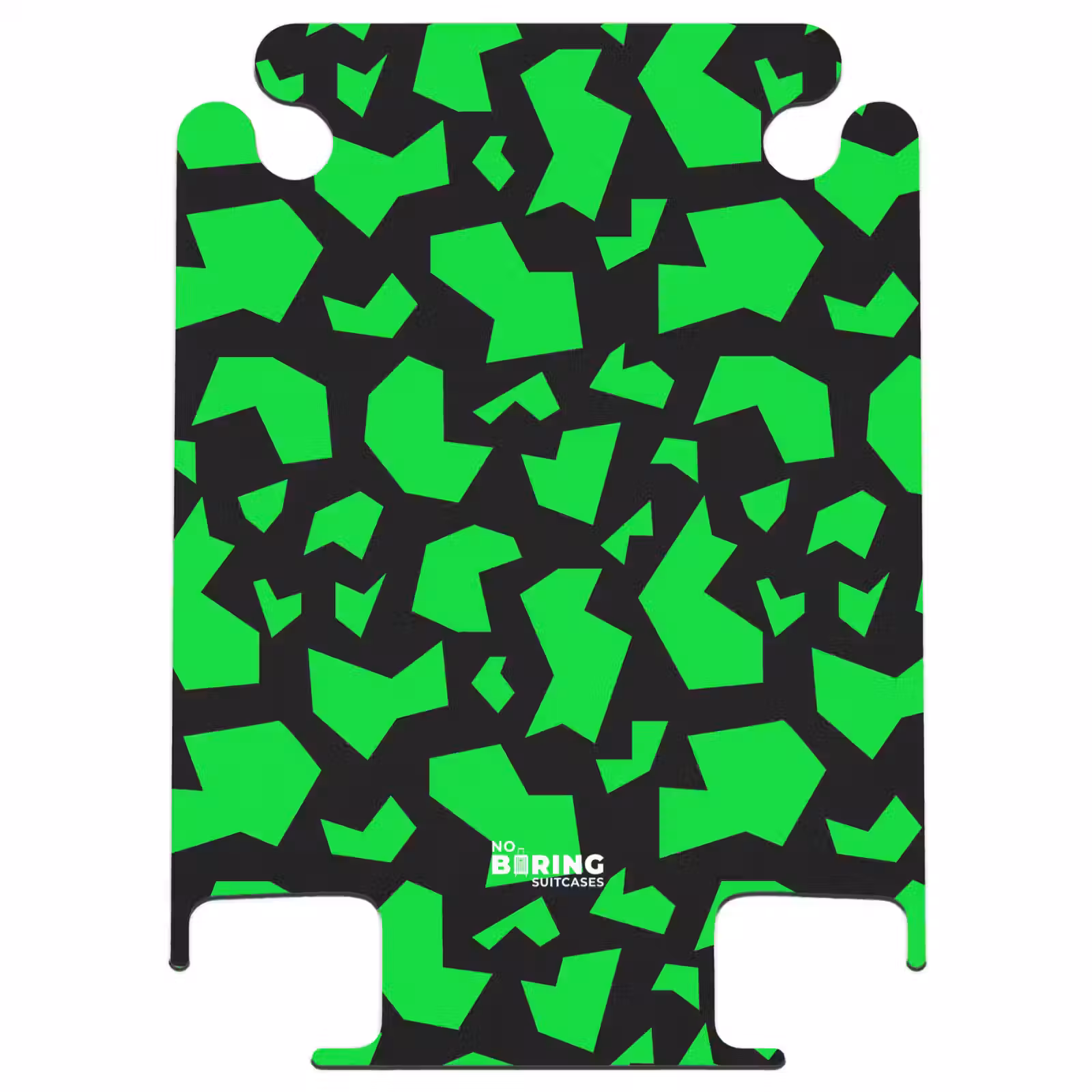 CaseSwap - Grüne Fragmente auf Schwarz — 1