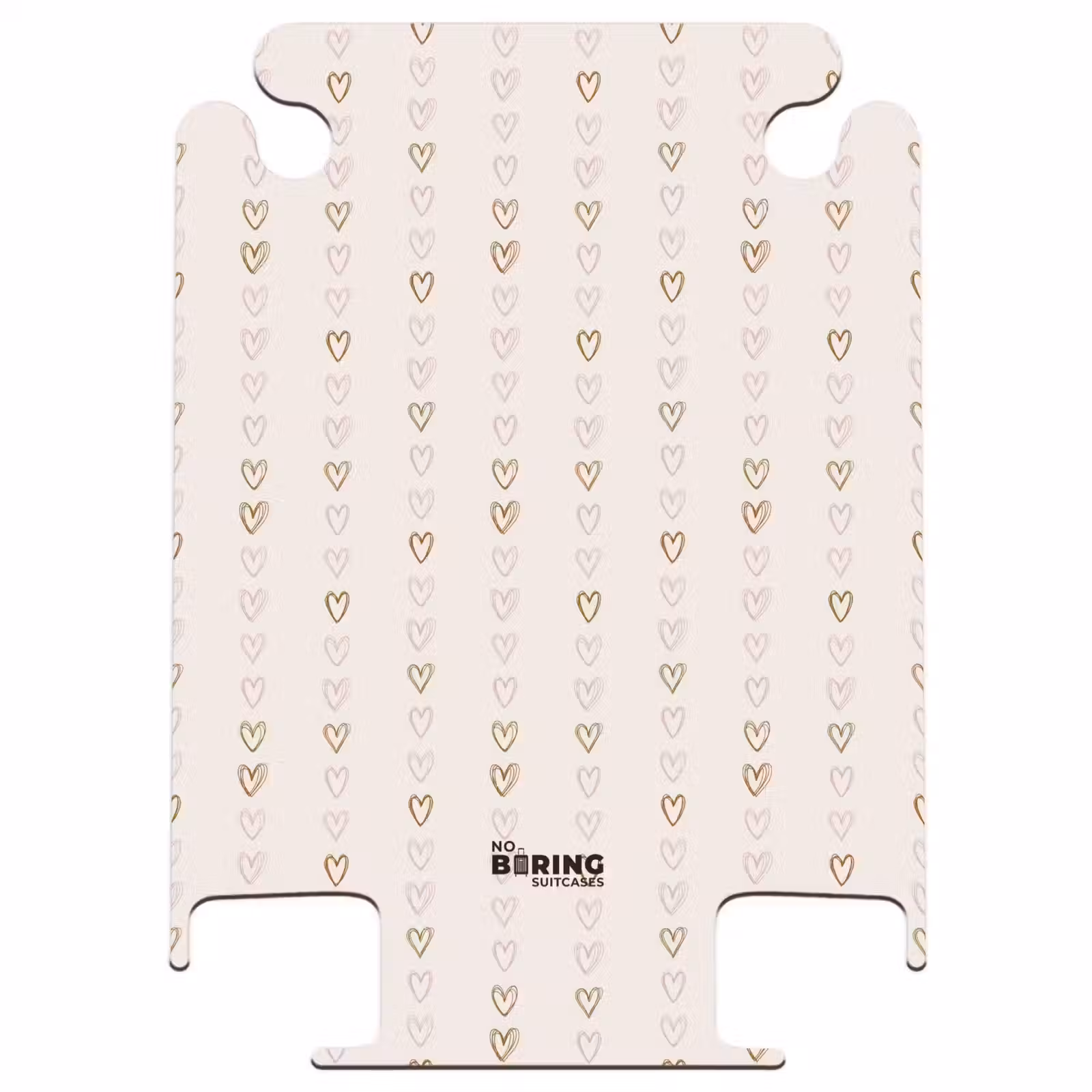 CaseSwap™ - Linie Herzen auf Beige — 1