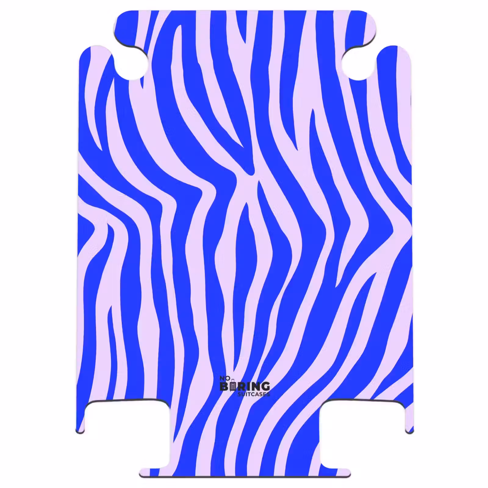 CaseSwap™ - Zebramuster blau und lila — 1