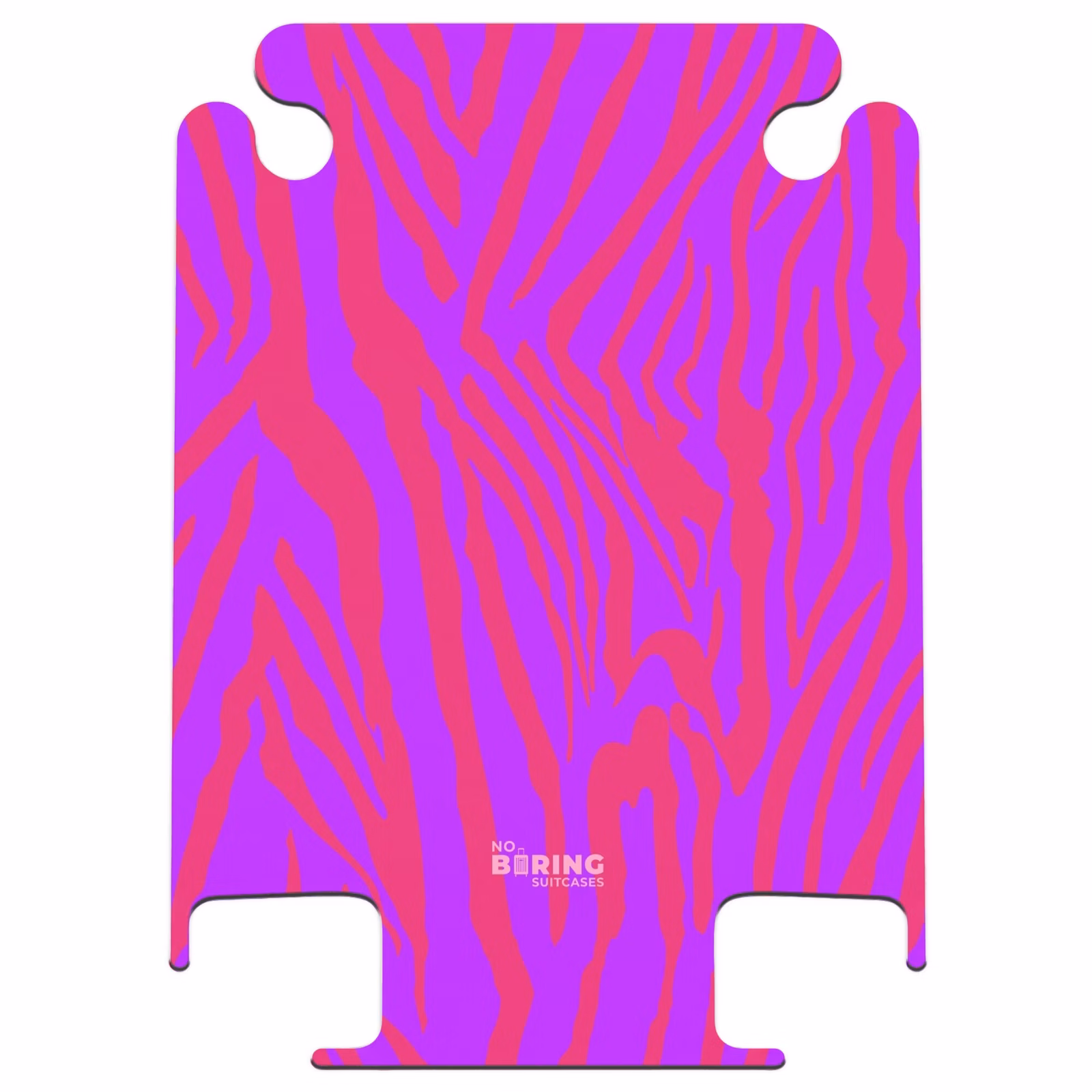 CaseSwap™ - Zebrastreifen in Rot und Lila mit modernem Flair — 1