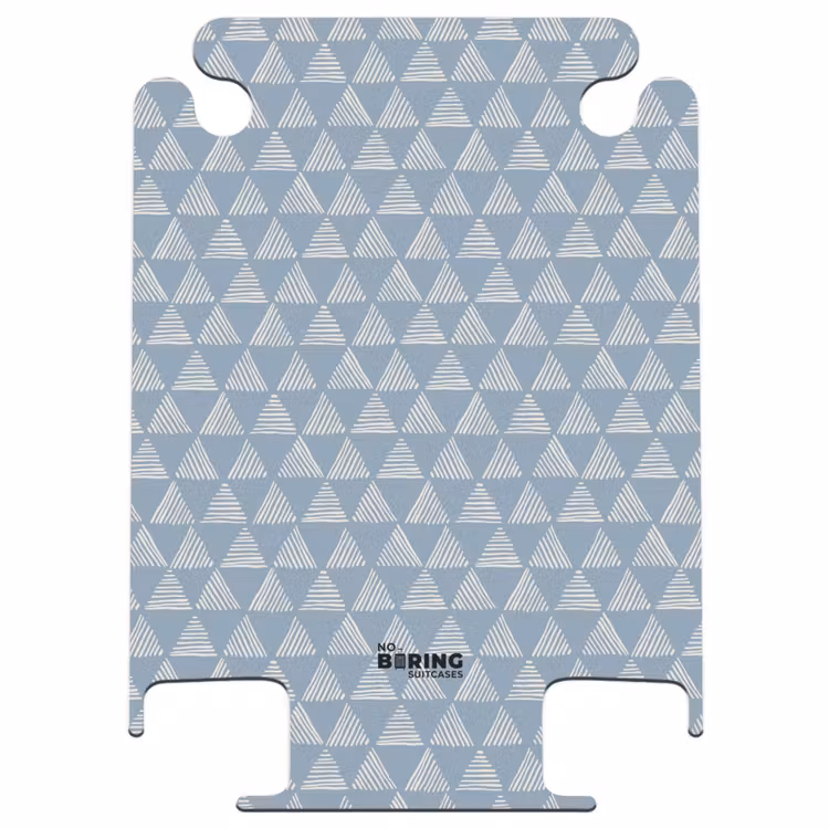CaseSwap™ - Blaue Dreiecke als Muster — 1