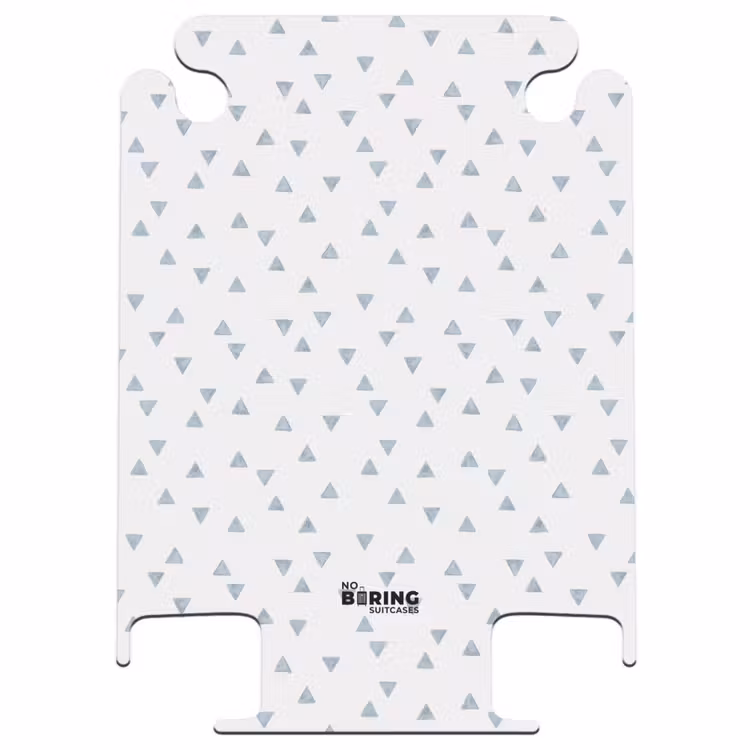 CaseSwap - Blaue Dreiecke auf einer weißen Fläche — 1