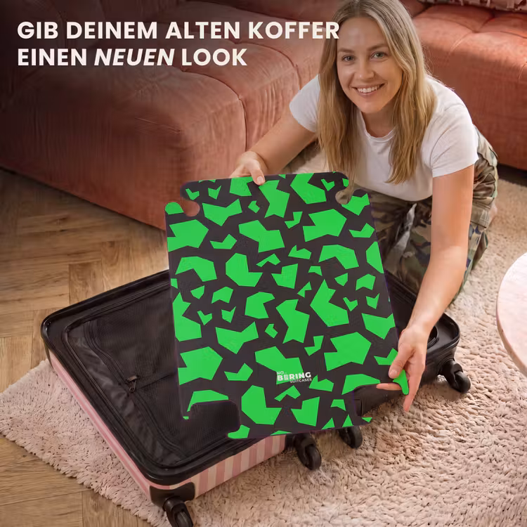 CaseSwap - Grüne Fragmente auf Schwarz — 3