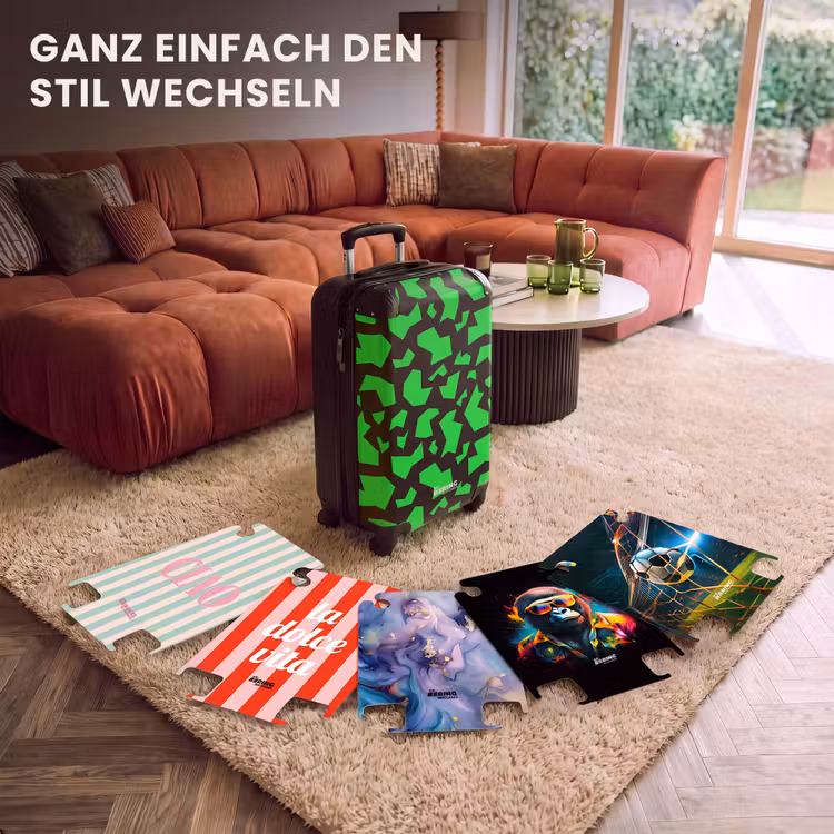 CaseSwap - Grüne Fragmente auf Schwarz — 5
