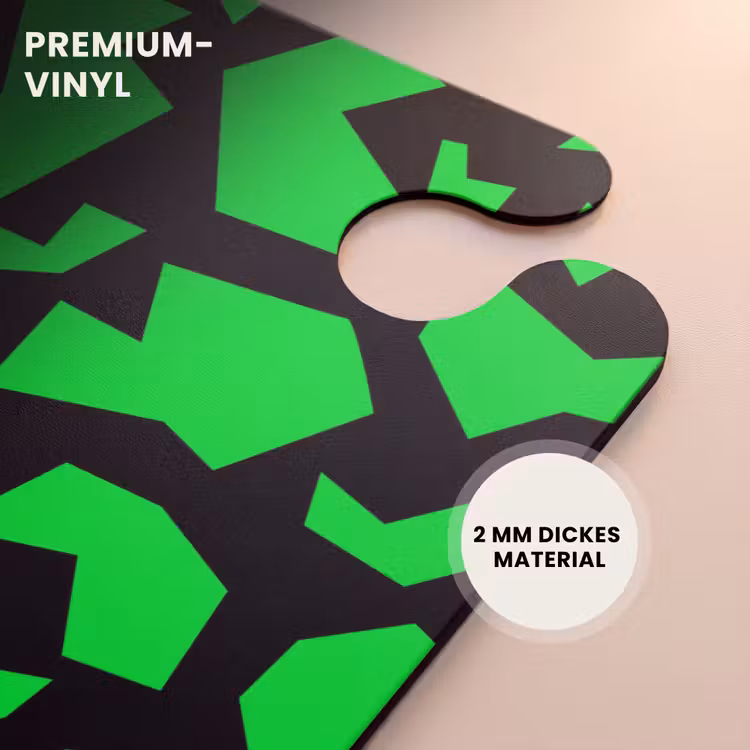 CaseSwap - Grüne Fragmente auf Schwarz — 6