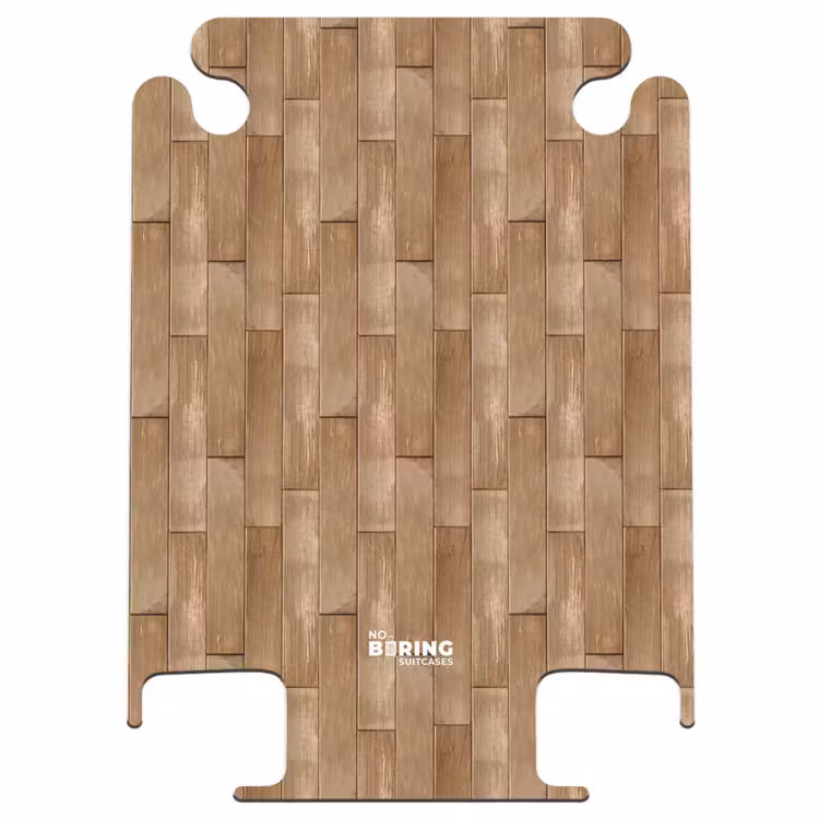 CaseSwap™ - Hellbraune Holzplankenstruktur — 1