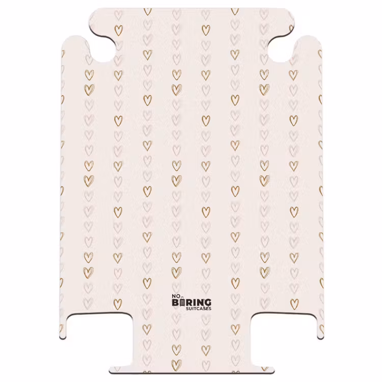 CaseSwap™ - Linie Herzen auf Beige — 1