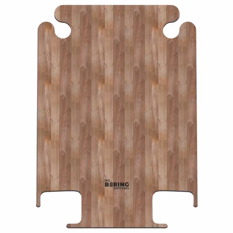 CaseSwap™ - Rotbraun mit Holzmaserung — 1