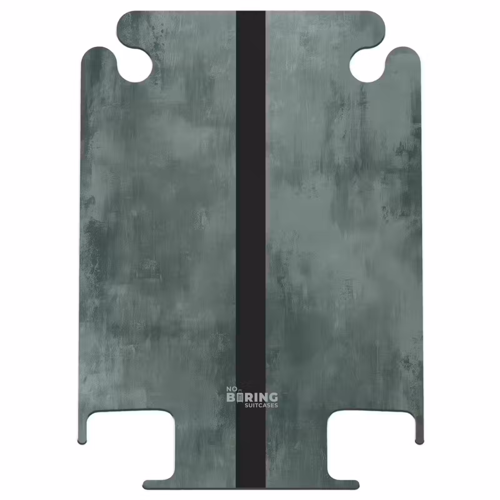 CaseSwap™ - Grüne Betonoptik mit schwarzem Streifen — 1
