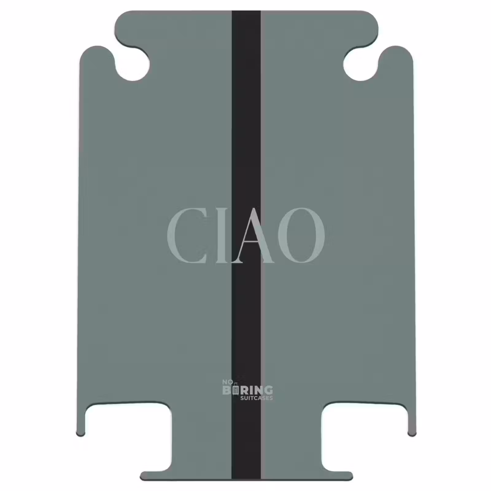 CaseSwap™ - Grüner Hintergrund mit Text CIAO — 1