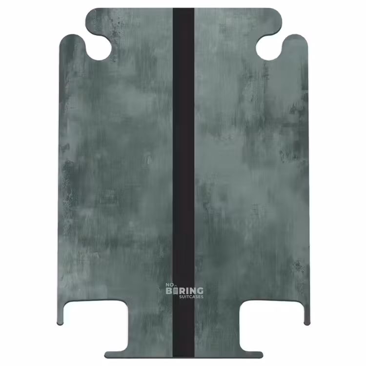 CaseSwap™ - Grüne Betonoptik mit schwarzem Streifen — 1
