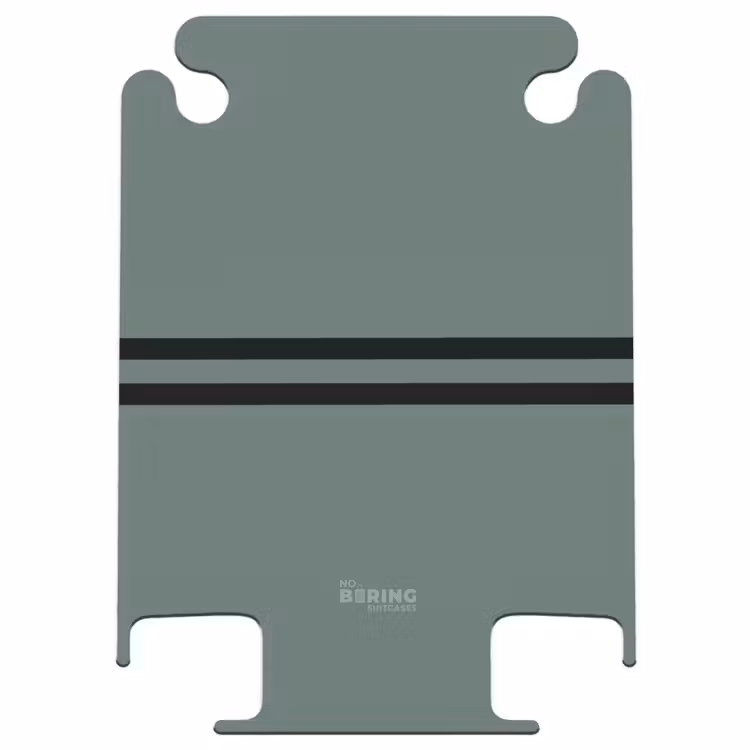 CaseSwap™ - Grüner Hintergrund mit doppelten schwarzen Querstreifen — 1