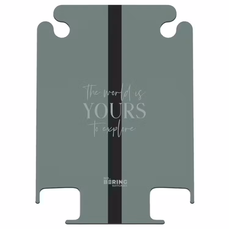 CaseSwap - Grüner Hintergrund mit Text The world is yours to explore — 1