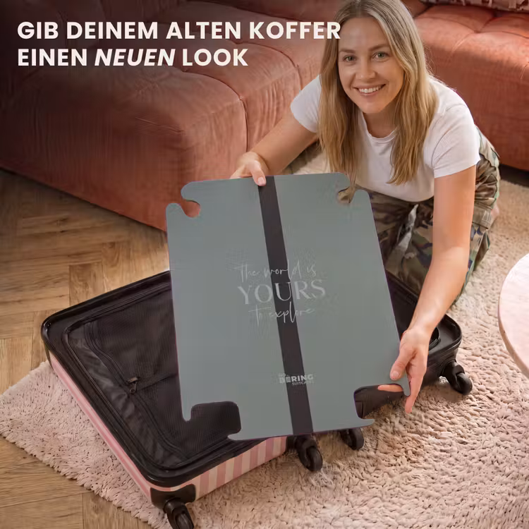 CaseSwap - Grüner Hintergrund mit Text The world is yours to explore — 3
