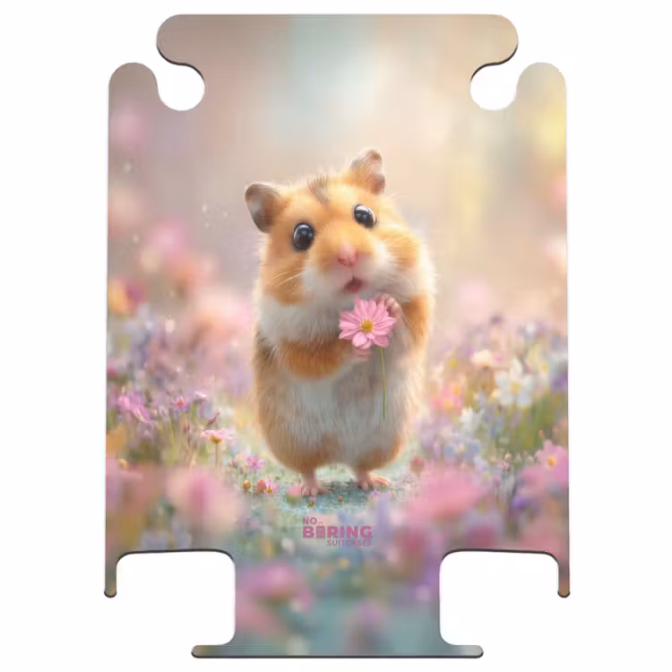 CaseSwap™ - Hamster umgeben von Blumen — 1