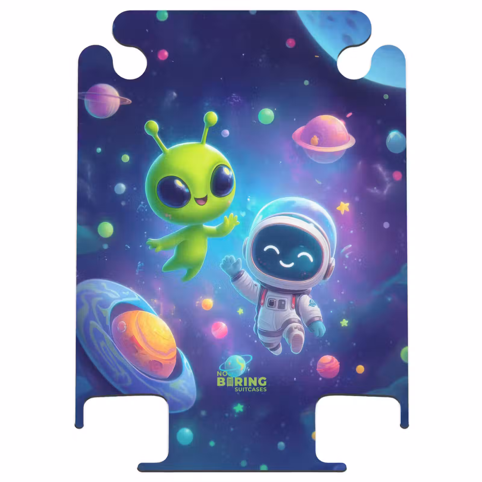 CaseSwap™ - Alien und Astronaut im Weltraum — 1