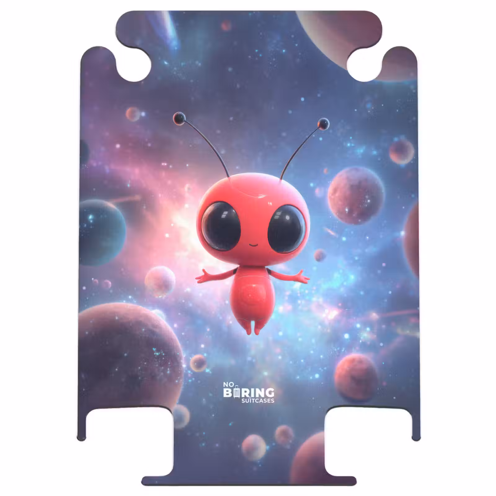 CaseSwap™ - Rosa Alien unter den Planeten — 1