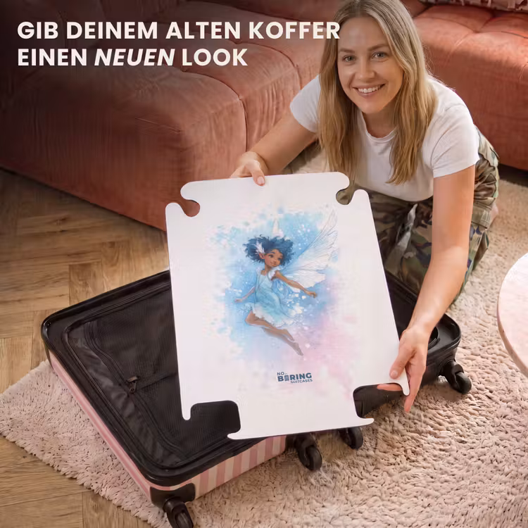 CaseSwap - Blaue Fee mit Flügeln — 3