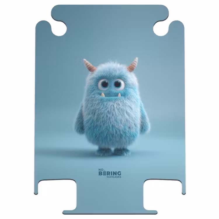 CaseSwap™ - Blaues Monster auf blauem Hintergrund — 1