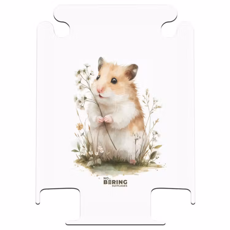 CaseSwap™ - Hamster mit Blumen — 1
