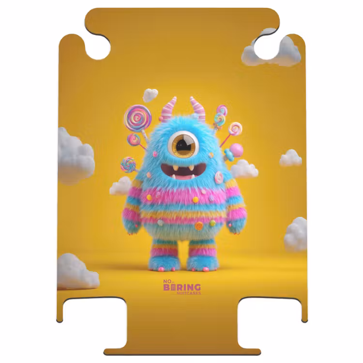 CaseSwap™ - Süßigkeitenmonster auf gelbem Hintergrund — 1